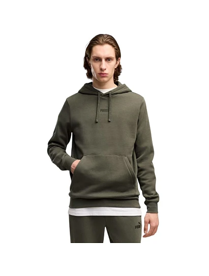 Pánská mikina Puma ESS Small No.1 Logo Hoodie khaki 692914 86 Pánská mikina Puma ESS Small No.1 Logo Hoodie khaki 692914 86