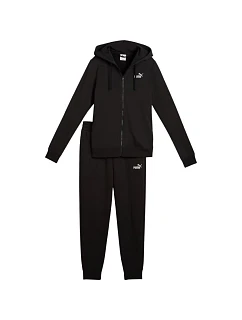 Dámská tepláková souprava Puma Hooded Sweat Suit Full-Zip, černá, 693993 01