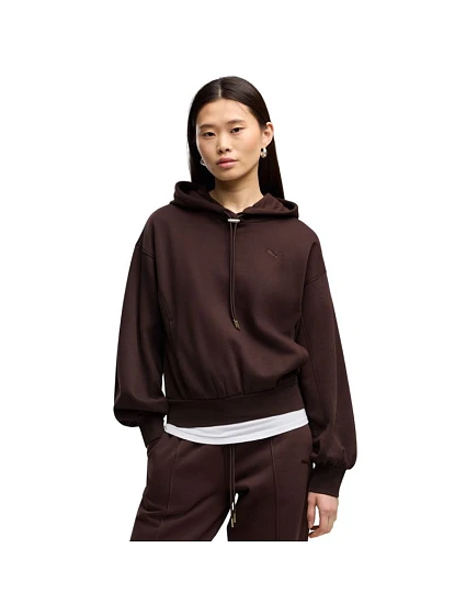 Dámská mikina Puma Her Relaxed Hoodie, hnědá, 694027 33 Dámská mikina Puma Her Relaxed Hoodie, hnědá, 694027 33