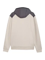 Pánská mikina Puma Tech Material Mix Full-Zip Hoodie, béžová, 694490 82 Pánská mikina Puma Tech Material Mix Full-Zip Hoodie, béžová, 694490 82