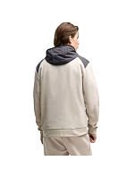 Pánská mikina Puma Tech Material Mix Full-Zip Hoodie, béžová, 694490 82 Pánská mikina Puma Tech Material Mix Full-Zip Hoodie, béžová, 694490 82