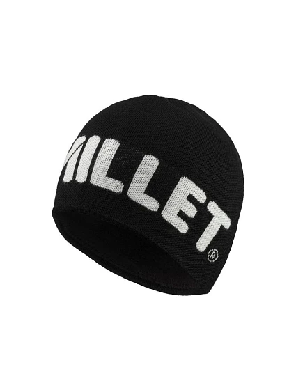 Čepice MILLET CHAMONIX TYPO BEANIE černá Čepice MILLET CHAMONIX TYPO BEANIE černá