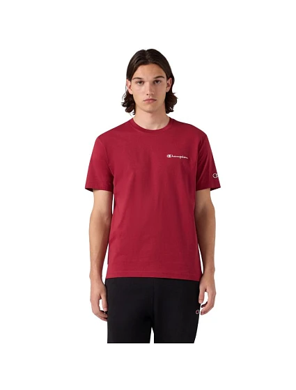 Koszulka męska Champion SS Tee czerwona 221798 RS508 pánské Koszulka męska Champion SS Tee czerwona 221798 RS508 pánské