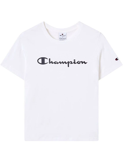Koszulka damska Short Sleeve biała model 22556294 - CHAMPION Koszulka damska Short Sleeve biała model 22556294 - CHAMPION