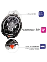 Cyklistická přilba Drizzle model 21912877 - Meteor Cyklistická přilba Drizzle model 21912877 - Meteor