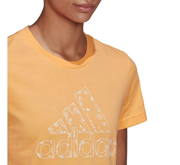 Tričko adidas s květinovým vzorem W GL1030 Tričko adidas s květinovým vzorem W GL1030