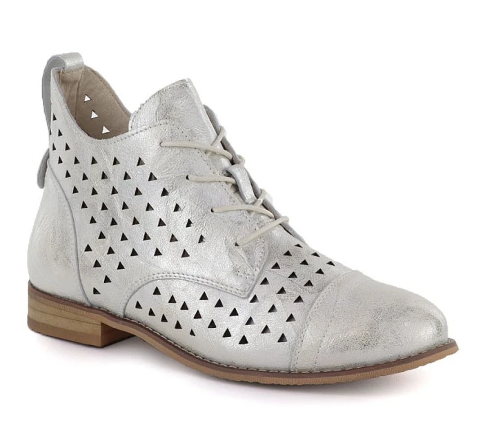 Plošinové pytle s ornamentem Potocki W WOL106B bílá Plošinové pytle s ornamentem Potocki W WOL106B bílá