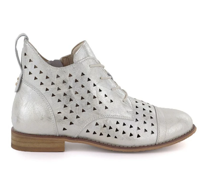 Plošinové pytle s ornamentem Potocki W WOL106B bílá Plošinové pytle s ornamentem Potocki W WOL106B bílá