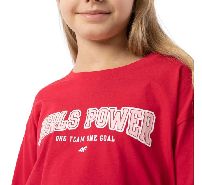 Dívčí tričko HJZ22-JTSDL002 62S - 4F Dívčí tričko HJZ22-JTSDL002 62S - 4F