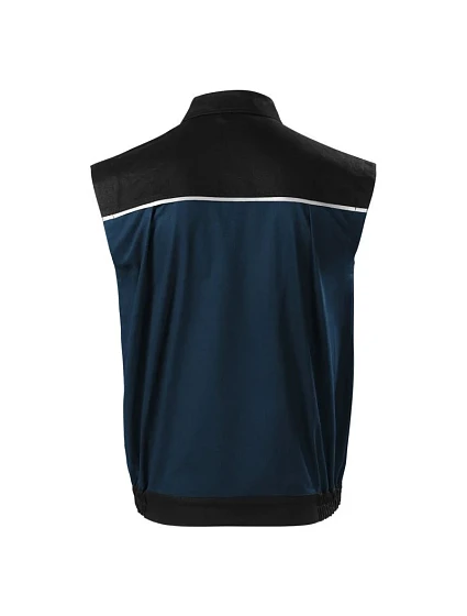M tmavě modrá pánská vesta model 19384220 - Rimeck