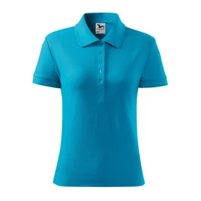 Polokošile Malfini Cotton W MLI-21344 tyrkysová