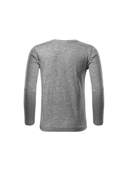 Tričko FitT LS Jr model 18688274 tmavě šedá melange - Malfini