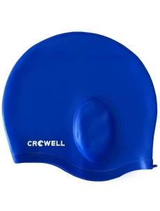 Plavecká čepice Crowell Ear Bora blue col.1