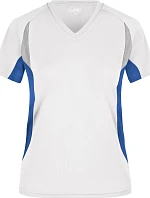 Daiber JN 390 Dámské běžecké tričko s výstřihem do V 02.0390 white/royal
