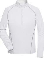 Daiber JN 497 Dámské funkční tričko s dlouhým rukávem 02.0497 white/silver