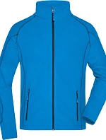 Daiber JN 597 Pánská strukturovaná fleecová bunda 02.0597 aqua/navy