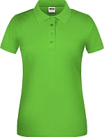 Daiber JN 873 Dámské pracovní bio piqué polo 02.0873 lime green