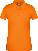 Daiber JN 873 Dámské pracovní bio piqué polo 02.0873 orange