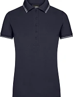 Daiber JN 985 Dámské piqué polo 02.0985 navy/white