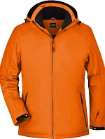 Daiber JN 1053 Dámská 3-vrstvá zimní softshellová bunda 02.1053 dark orange