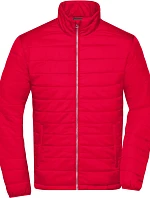Daiber JN 1120 Pánská prošívaná bunda 02.1120 red