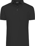 Daiber JN 1302 Pánské Slim Fit žerzejové polo 02.1302 black