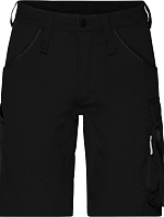 Daiber JN 1811 Pracovní elastické bermudy "Slim Line" 02.1811 black/black