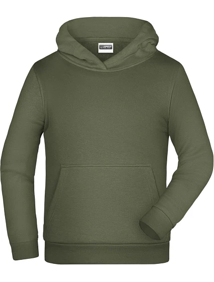 Daiber JN 796K Dětská mikina s kapucí 02.796K olive Daiber JN 796K Dětská mikina s kapucí 02.796K olive