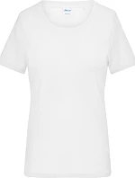 Daiber 8039 Dámské bio tričko s jemným žebrováním 02.8039 white