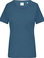 Daiber 8039 Dámské bio tričko s jemným žebrováním 02.8039 dusty blue
