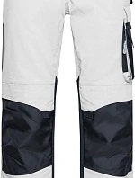 Daiber JN 1861 Zimní pracovní kalhoty - Strong 02.861S white/carbon
