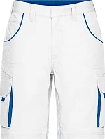 Daiber JN 872 (62) Pracovní bermudy - Color 02.872X white/royal