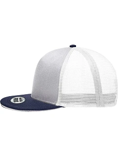 Daiber MB 6636 5 panelová Pro síťovaná kšiltovka 03.6636 light grey/navy