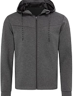 Stedman Scuba Jacket Men Pánská Scuba bunda s kapucí 05.5840 anthra heather