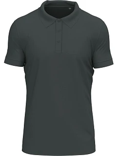 Stedman Stretch Polo Pánské elastické piqué polo z těžké bavlny 05.9640 slate grey