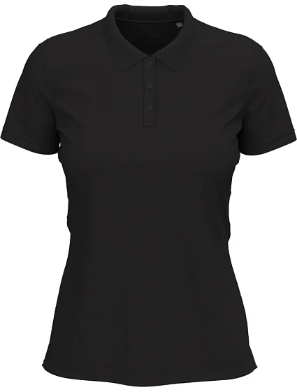 Stedman Stretch Polo Women Dámské elastické piqué polo z těžké bavlny 05.9740 black opal Stedman Stretch Polo Women Dámské elastické piqué polo z těžké bavlny 05.9740 black opal