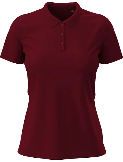 Stedman Stretch Polo Women Dámské elastické piqué polo z těžké bavlny 05.9740 bordeaux Stedman Stretch Polo Women Dámské elastické piqué polo z těžké bavlny 05.9740 bordeaux