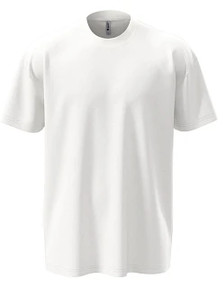 Next Level Apparel N 7200 Unisex oversize tričko z těžké bavlny 08.7200 white