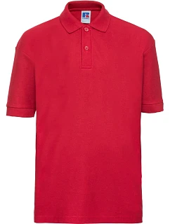 Russell Athletic 539B Dětské piqué polo 10.539B bright red