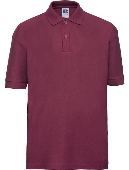 Russell Athletic 539B Dětské piqué polo 10.539B burgundy