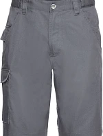 Russell Athletic 002M Pracovní keprové kraťasy 12.002M convoy grey