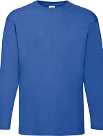 Fruit of the Loom Valueweight T LSL Tričko s dlouhým rukávem 16.1038 royal blue