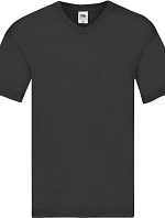 Fruit of the Loom Original V-Neck T Pánské tričko s výstřihem do V 16.1426 black