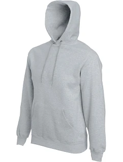 Fruit of the Loom Classic Hooded Sweat Mikina s kapucí 16.2208 heather grey