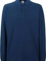 Fruit of the Loom Premium Polo LSL Piqué polo s dlouhým rukávem 16.3310 navy