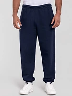 Fruit of the Loom Iconic Premium Elasticated Cuff Jog Pants Tepláky z těžké bavlny 16.4056 deep navy