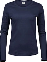 Tee Jays TJ 590 Dámské tričko Interlock s dlouhým rukávem 18.0590 navy