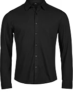 Tee Jays TJ 1416 Košile piqué s dlouhým rukávem "Luxury Stretch" 18.1416 black