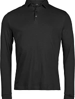 Tee Jays TJ 1442 Pima polo s dlouhým rukávem 18.1442 black
