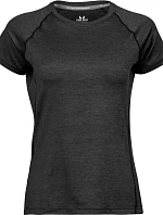 Tee Jays TJ 7021 Dámské sportovní tričko CoolDry 18.7021 black melange